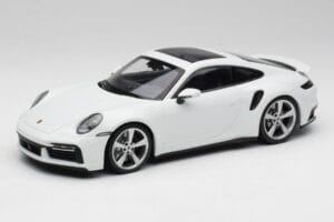 Porsche 911 992 Turbo S Blanc Concept Minichamps 1:18 WAP0211620CNP Métal Moulé
