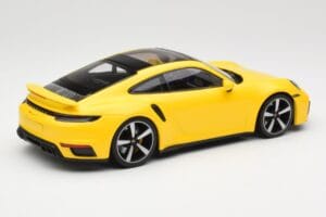 Porsche 911 992 Turbo S Jaune Minichamps 1:18 155069071 Métal Moulé — image 2 sur 6