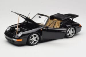 Porsche 911 993 Cabriolet Noir UT Models 1:18 27806-U1 Métal Moulé — image 2 sur 8