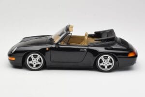 Porsche 911 993 Cabriolet Noir UT Models 1:18 27806-U1 Métal Moulé — image 4 sur 8