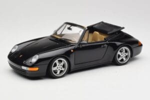 Porsche 911 993 Cabriolet Noir UT Models 1:18 27806-U1 Métal Moulé