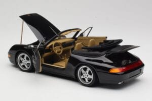 Porsche 911 993 Cabriolet Noir UT Models 1:18 27806-U1 Métal Moulé — image 5 sur 8