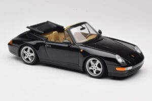 Porsche 911 993 Cabriolet Noir UT Models 1:18 27806-U1 Métal Moulé — image 6 sur 8