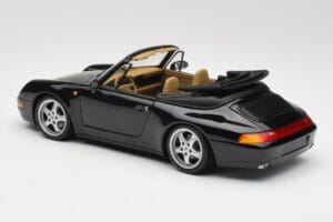Porsche 911 993 Cabriolet Noir UT Models 1:18 27806-U1 Métal Moulé — image 7 sur 8