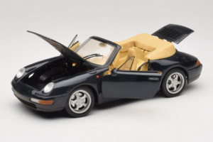 Porsche 911 993 Cabriolet Bleu Foncé Tchibo 1:18 46619 Métal Moulé — image 2 sur 8