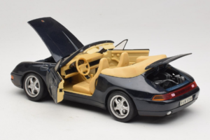 Porsche 911 993 Cabriolet Bleu Foncé Tchibo 1:18 46619 Métal Moulé — image 5 sur 8