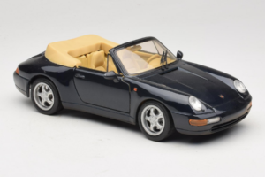 Porsche 911 993 Cabriolet Bleu Foncé Tchibo 1:18 46619 Métal Moulé — image 6 sur 8