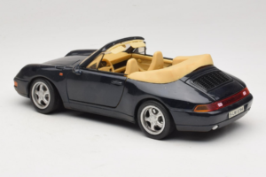 Porsche 911 993 Cabriolet Bleu Foncé Tchibo 1:18 46619 Métal Moulé — image 7 sur 8