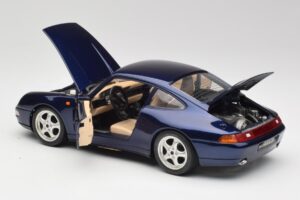 Porsche 911 993 Carrera Cup Bleu Braccio & Gotz 1993 Bburago 1:18 3060-M1 Métal Moulé — image 5 sur 8