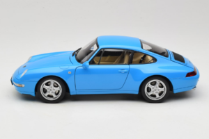 Porsche 911 993 Carrera Blue Metallic AUTOart 1:18 78133 Métal Moulé — image 4 sur 8