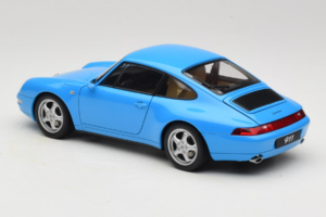 Porsche 911 993 Carrera Blue Metallic AUTOart 1:18 78133 Métal Moulé — image 7 sur 8