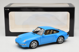 Porsche 911 993 Carrera Blue Metallic AUTOart 1:18 78133 Métal Moulé — image 8 sur 8