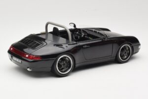 Porsche 911 993 Carrera Cabriolet Noir Bburago 1:18 3090-M1 Métal Moulé — image 3 sur 8
