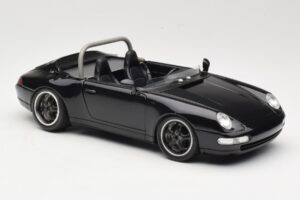 Porsche 911 993 Carrera Cabriolet Noir Bburago 1:18 3090-M1 Métal Moulé — image 6 sur 8