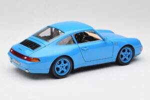 Porsche 911 993 Carrera Bleu Bburago 1:18 3060 Métal Moulé — image 3 sur 8