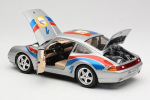 Porsche 911 993 Carrera Cup #1 1993 Bburago 1:18 3050-M2 Métal Moulé — image 5 sur 8