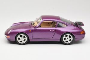 Porsche 911 993 Carrera Violet Bburago 1:18 3060-M2 Métal Moulé — image 4 sur 8