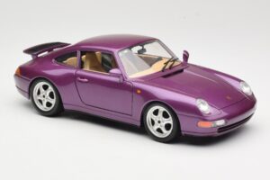 Porsche 911 993 Carrera Violet Bburago 1:18 3060-M2 Métal Moulé — image 6 sur 8