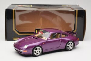Porsche 911 993 Carrera Violet Bburago 1:18 3060-M2 Métal Moulé — image 8 sur 8