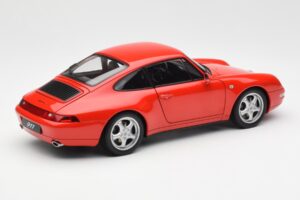 Porsche 911 993 Carrera Rouge AUTOart 1:18 78132 Métal Moulé — image 3 sur 8