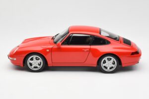 Porsche 911 993 Carrera Rouge AUTOart 1:18 78132 Métal Moulé — image 4 sur 8