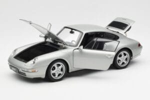 Porsche 911 993 Carrera Argent AUTOart 1:18 78131 Métal Moulé — image 2 sur 8