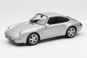 Porsche 911 993 Carrera Argent AUTOart 1:18 78131 Métal Moulé