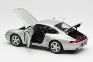 Porsche 911 993 Carrera Argent AUTOart 1:18 78131 Métal Moulé — image 5 sur 8