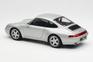 Porsche 911 993 Carrera Argent AUTOart 1:18 78131 Métal Moulé — image 7 sur 8