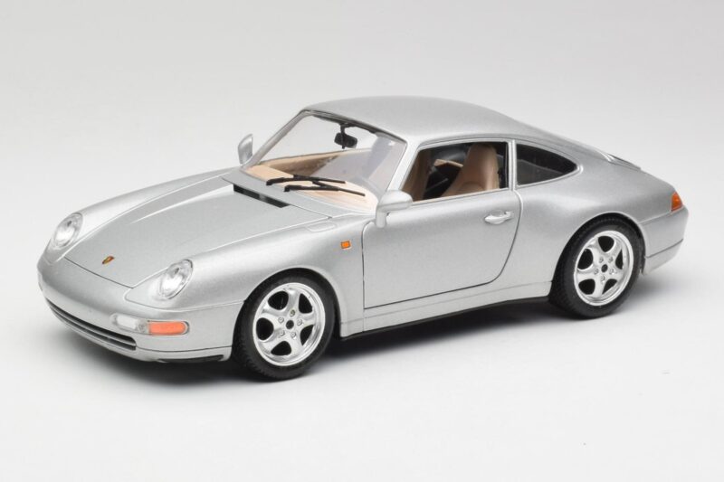 Porsche 911 993 Carrera Argent Bburago 1:18 3050-M1 Métal Moulé