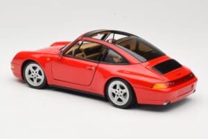 Porsche 911 993 Carrera Targa Rouge UT Models 1:18 27821 Métal Moulé — image 7 sur 8