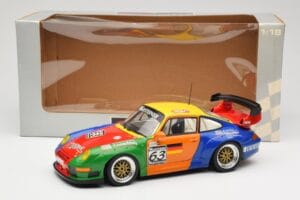 Porsche 911 993 GT2 #63 H. Muller / T. Trunk IMSA 1998 UT Models 1:18 39812 Métal Moulé — image 8 sur 8