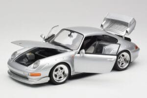 Porsche 911 993 GT2 Arctic Argent Métallisé UT Models 1:18 27831 Métal Moulé — image 2 sur 8