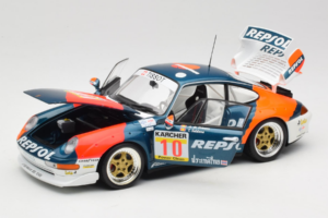 Porsche 911 993 GT2 #10 de Orleans / Saldana BPR Global GT Series 1996 UT Models 1:18 39632 Métal Moulé — image 2 sur 8