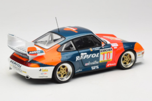 Porsche 911 993 GT2 #10 de Orleans / Saldana BPR Global GT Series 1996 UT Models 1:18 39632 Métal Moulé — image 3 sur 8