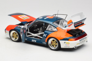 Porsche 911 993 GT2 #10 de Orleans / Saldana BPR Global GT Series 1996 UT Models 1:18 39632 Métal Moulé — image 5 sur 8