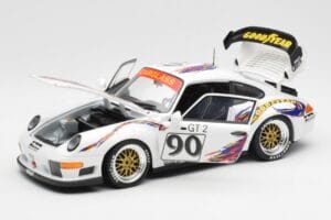 Porsche 911 993 GT2 #90 Vert / Franco / K. Koen Daytona 24 Hours 1998 UT Models 1:18 39813 Métal Moulé — image 2 sur 8