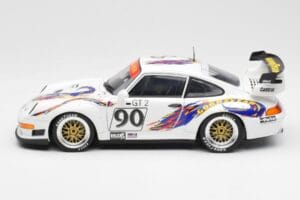 Porsche 911 993 GT2 #90 Vert / Franco / K. Koen Daytona 24 Hours 1998 UT Models 1:18 39813 Métal Moulé — image 4 sur 8