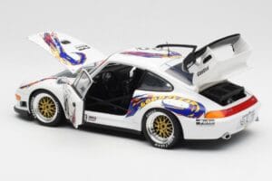 Porsche 911 993 GT2 #90 Vert / Franco / K. Koen Daytona 24 Hours 1998 UT Models 1:18 39813 Métal Moulé — image 5 sur 8
