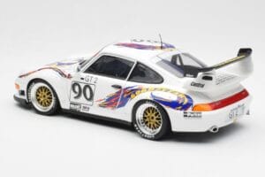 Porsche 911 993 GT2 #90 Vert / Franco / K. Koen Daytona 24 Hours 1998 UT Models 1:18 39813 Métal Moulé — image 7 sur 8