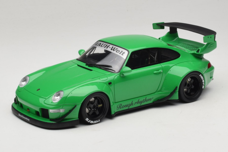 Porsche 911 993 RWB Vert GT Spirit 1:18 GT074 Résine