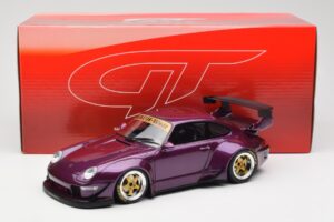 Porsche 911 993 RWB Violet GT Spirit 1:18 GT727 Résine — image 6 sur 6
