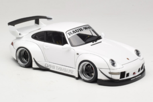 Porsche 911 993 RWB Blanc Gun Grey Wheels AUTOart 1:18 78150 Composite — image 6 sur 8