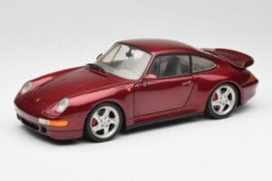 Porsche 911 993 Turbo Arena Rouge Métallisé UT Models 1:18 27811 Métal Moulé