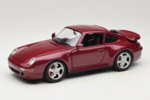 Porsche 911 993 Turbo Rouge Anson 1:18 30320-W Métal Moulé