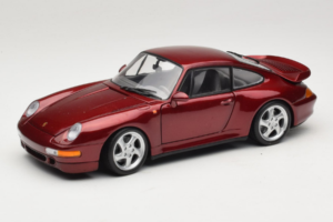 Porsche 911 993 Turbo Red Metallic UT Models 1:18 180066070 Métal Moulé