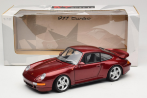 Porsche 911 993 Turbo Red Metallic UT Models 1:18 180066070 Métal Moulé — image 8 sur 8