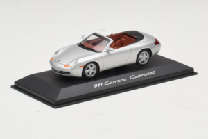 Porsche 911 996 Cabriolet Argent Minichamps 1:43 WAP02004097 Métal Moulé — image 2 sur 4