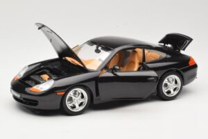 Porsche 911 996 Carrera Noir Bburago 1:18 3385-M2 Métal Moulé — image 2 sur 8