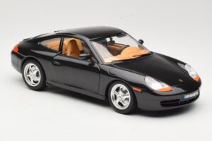 Porsche 911 996 Carrera Noir Bburago 1:18 3385-M2 Métal Moulé — image 6 sur 8